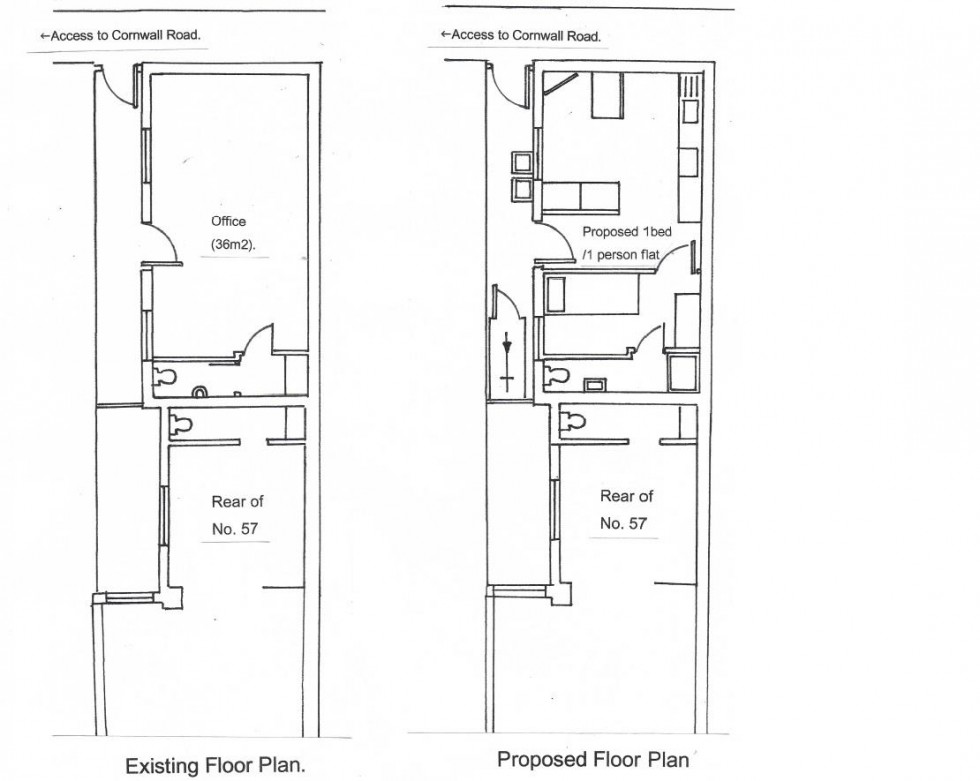 Floorplan for York Street, Twickenham