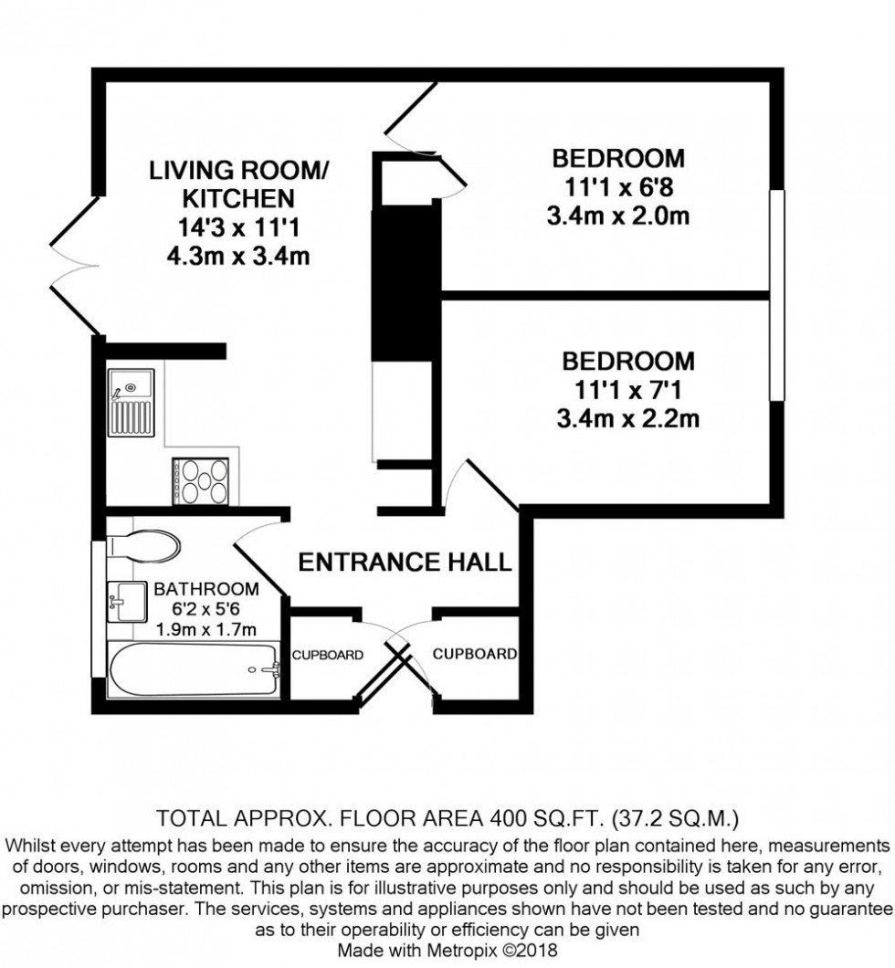 Floorplan for Collingwood Close, Twickenham