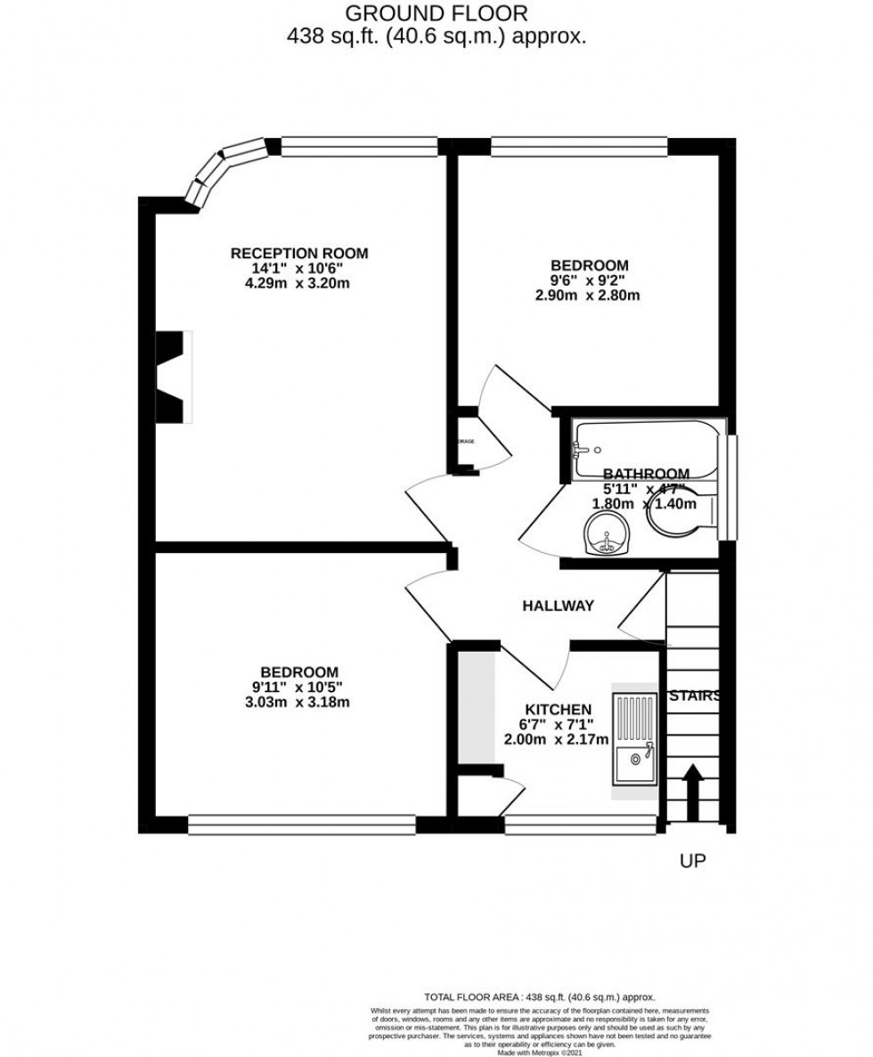 Floorplan for Redfern Avenue, Whitton, Hounslow