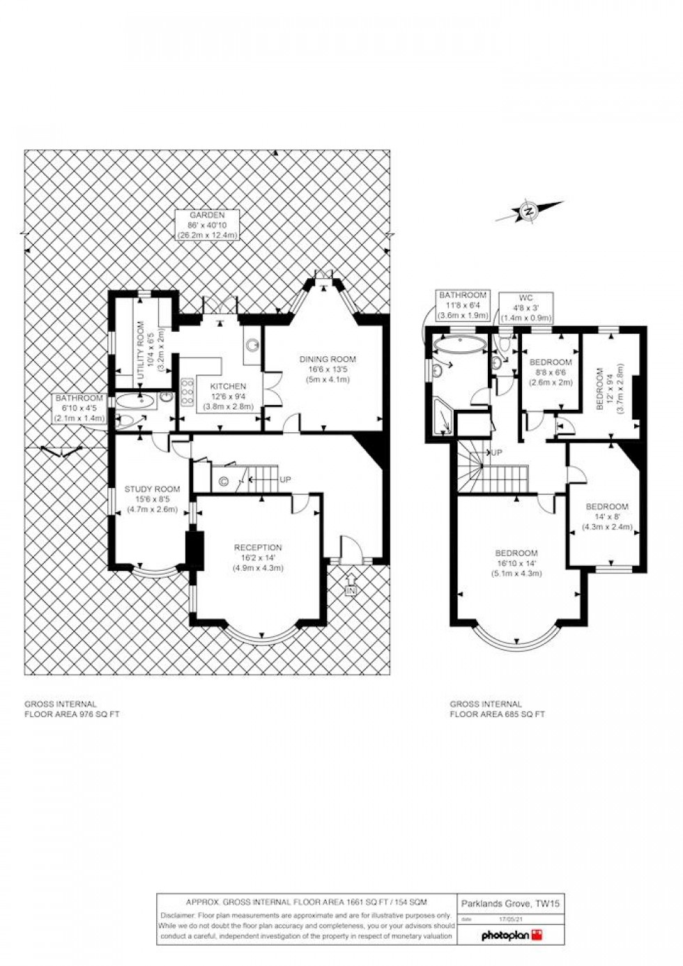 Floorplan for Parkland Grove, Ashford