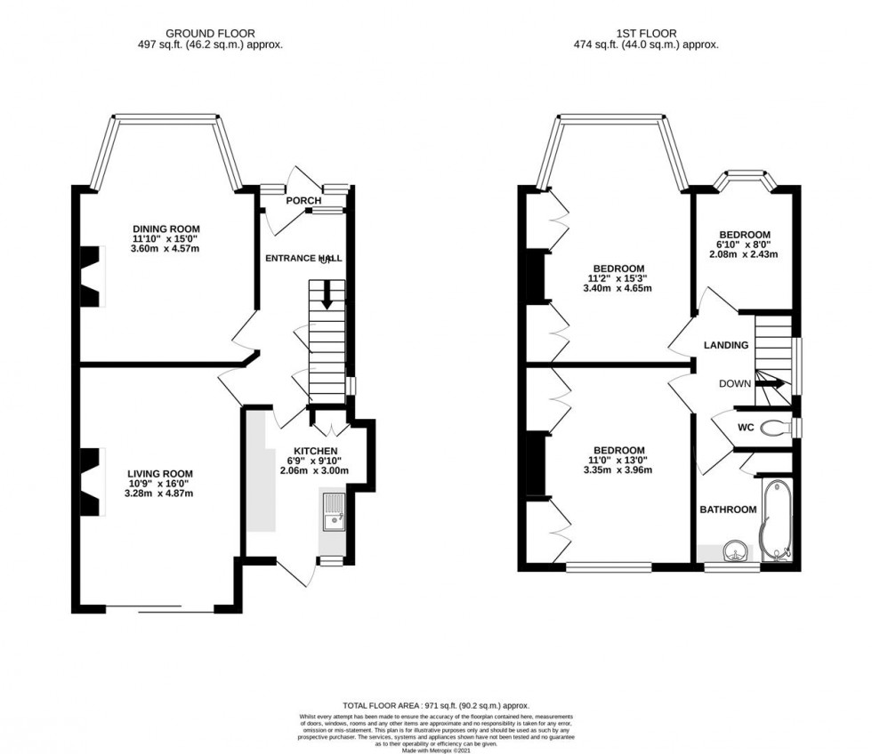 Floorplan for Constance Road, Whitton