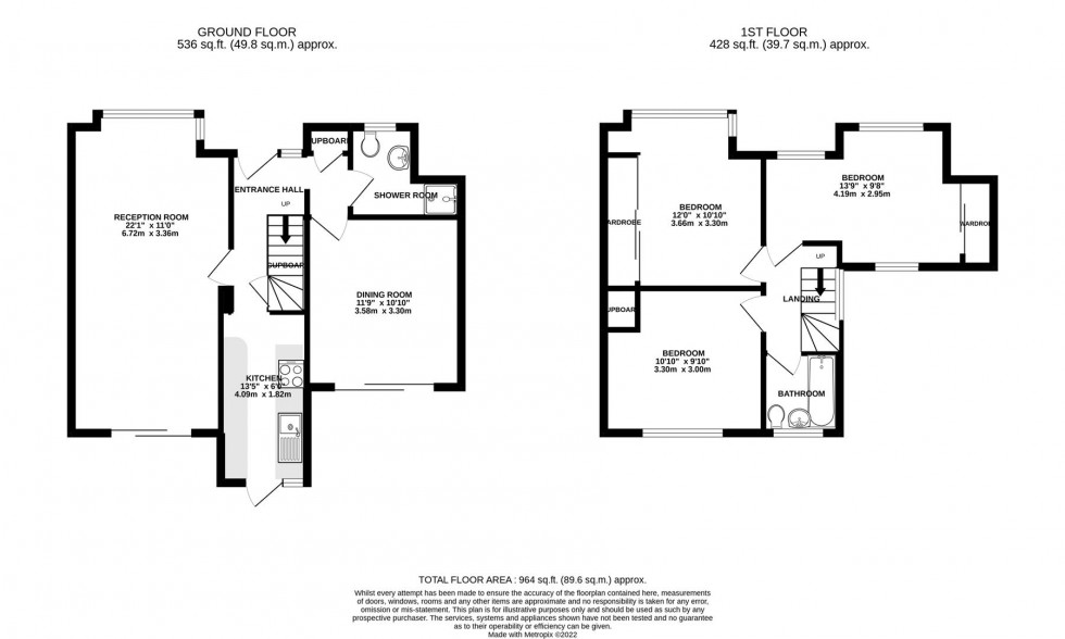 Floorplan for Collingwood Close, Whitton