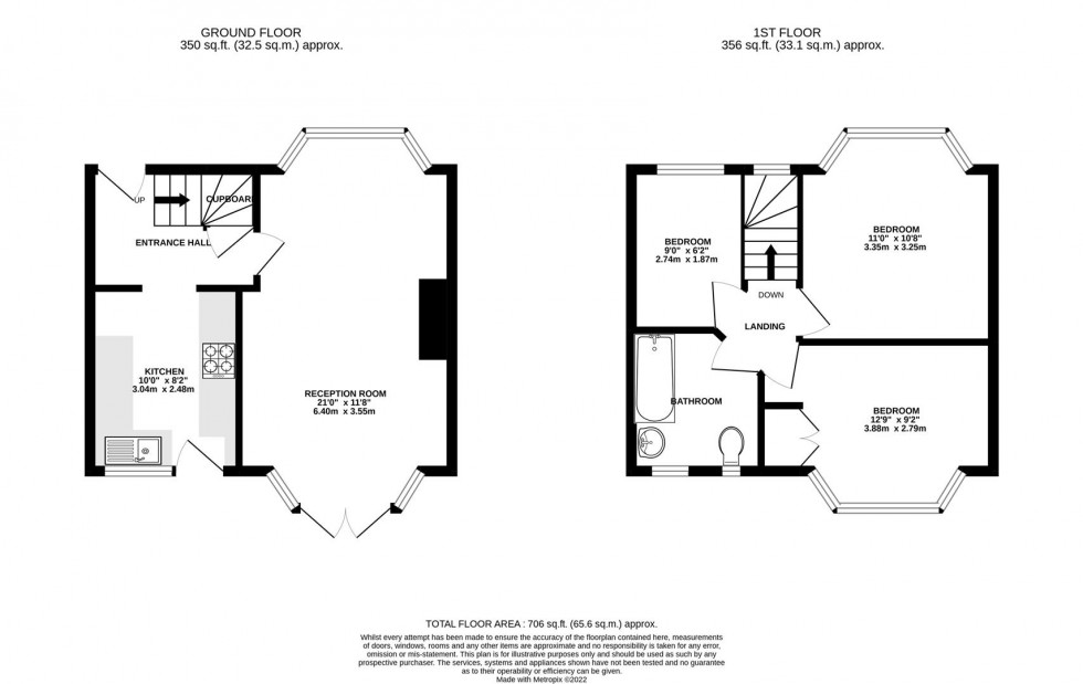 Floorplan for Hall Farm Drive, Whitton