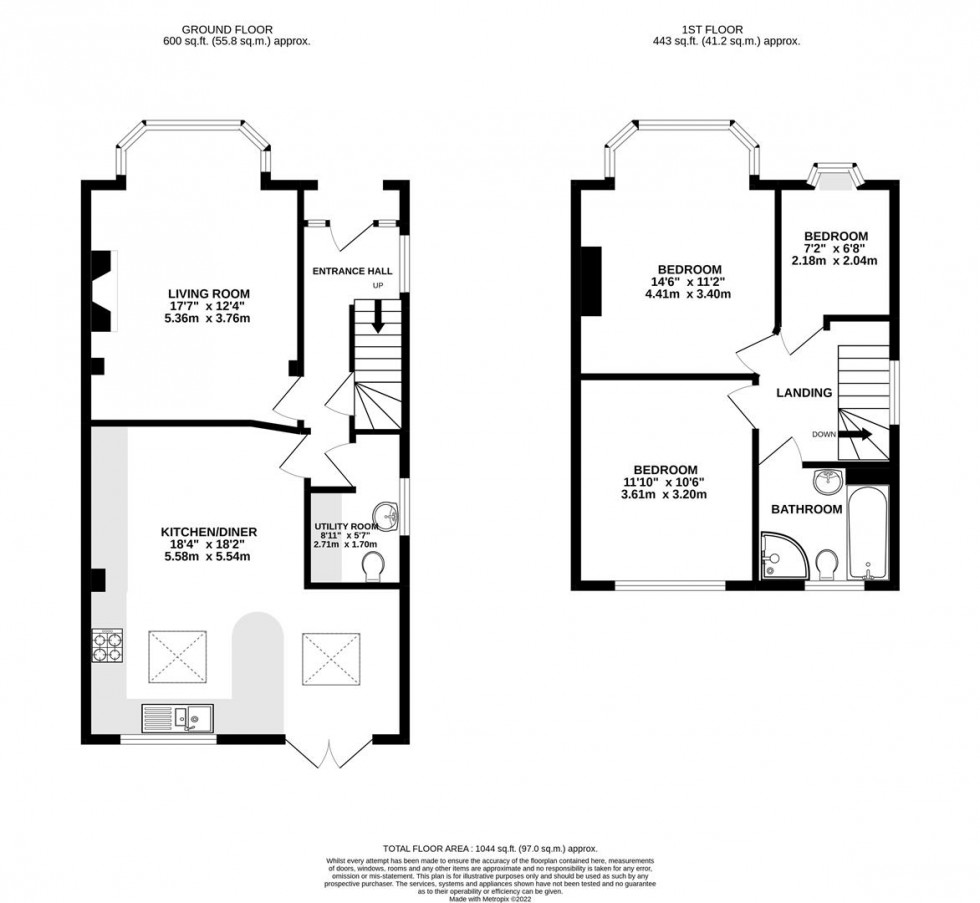 Floorplan for Millwood Road, Hounslow