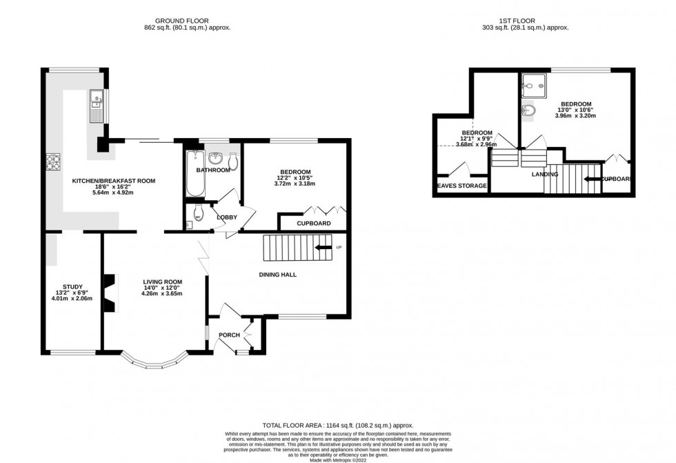 Floorplan for Lyndhurst Avenue, Whitton