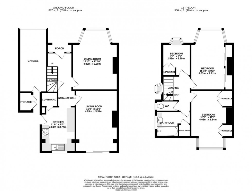 Floorplan for Jubilee Avenue, Whitton