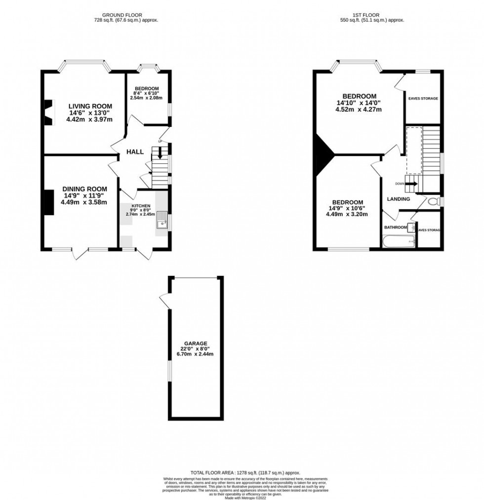 Floorplan for Woodlawn Crescent, Whitton