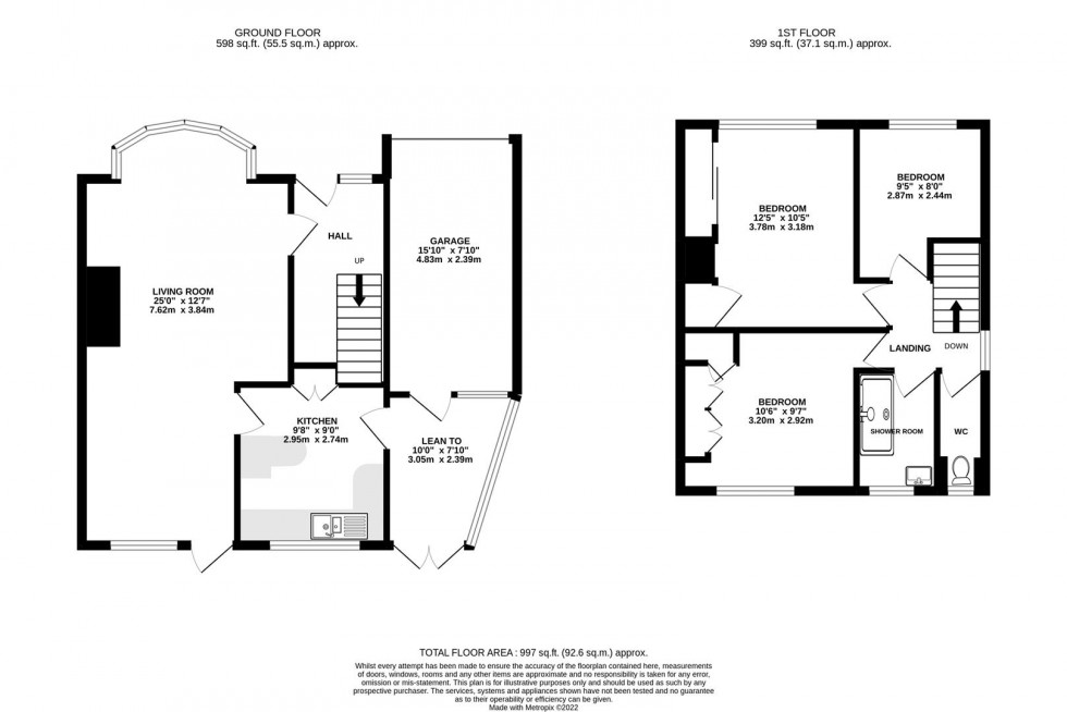 Floorplan for Crane Park Road, Whitton