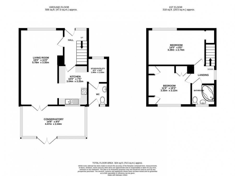 Floorplan for Ross Road, Whitton