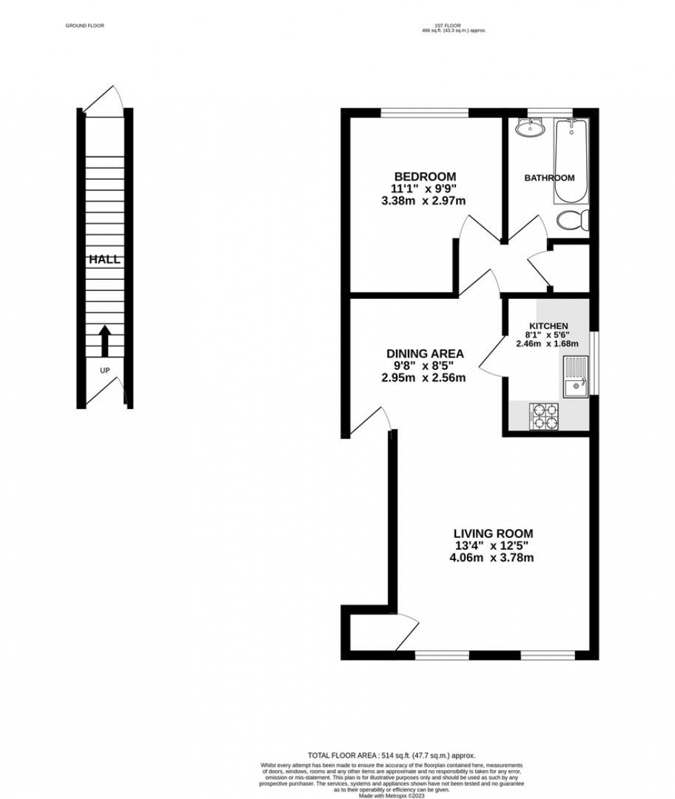 Floorplan for Heather Close, Isleworth