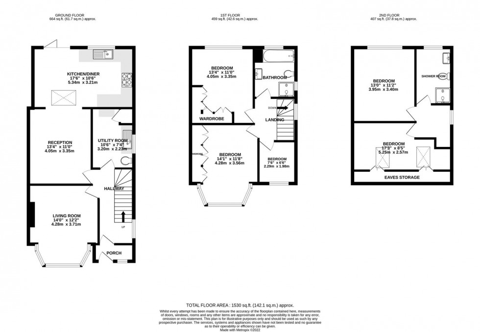 Floorplan for Park Road, Hounslow