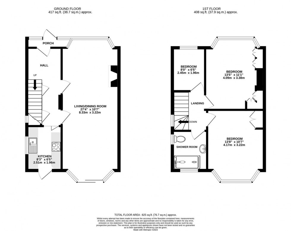 Floorplan for Ellerdine Road, Hounslow