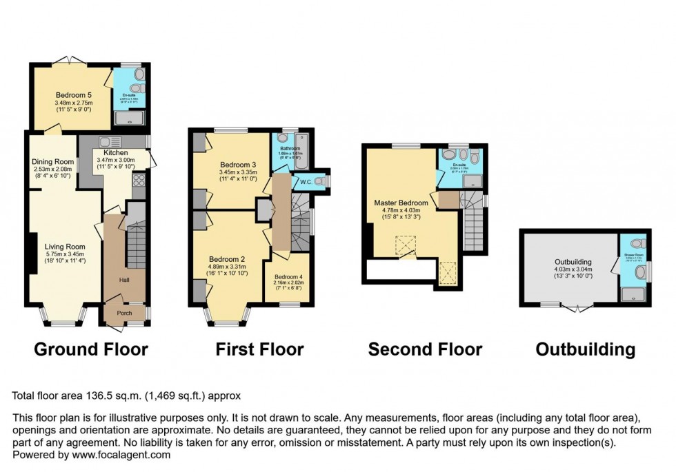 Floorplan for Beech Way, Twickenham