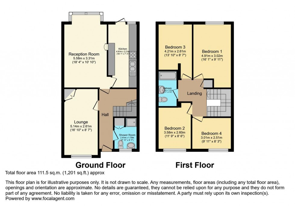 Floorplan for Burnside Close, Twickenham