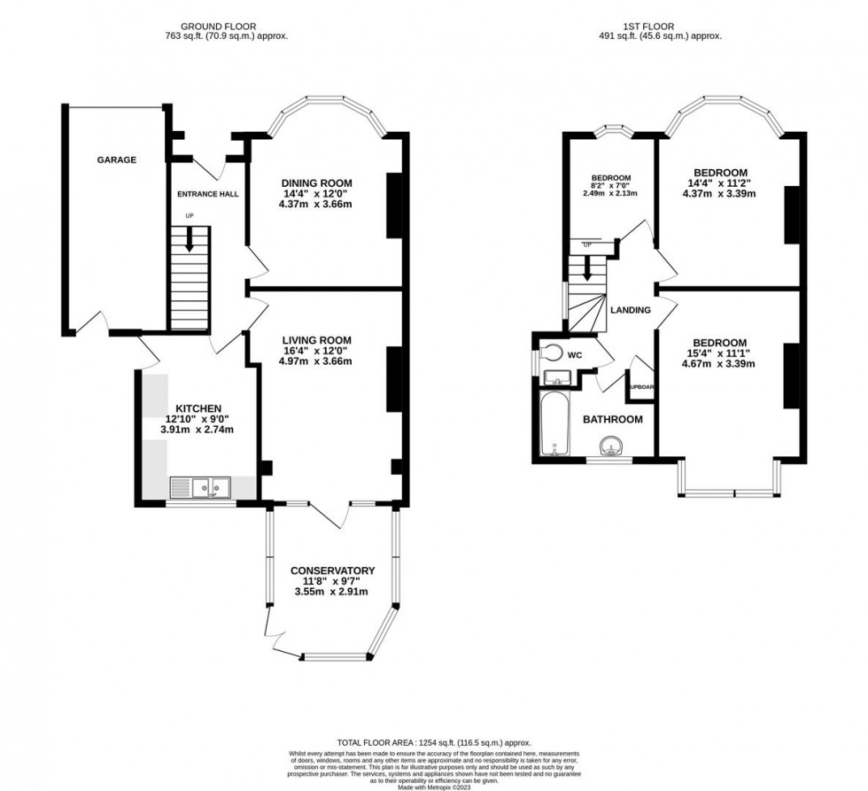 Floorplan for Strathearn Avenue, Whitton