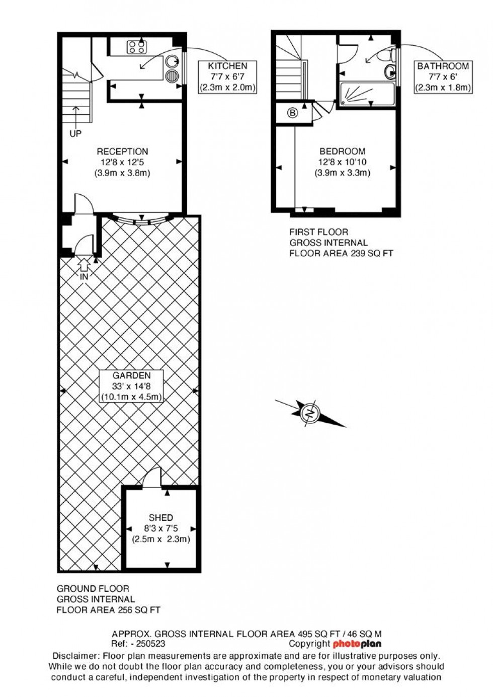 Floorplan for Reedsfield Road, Ashford