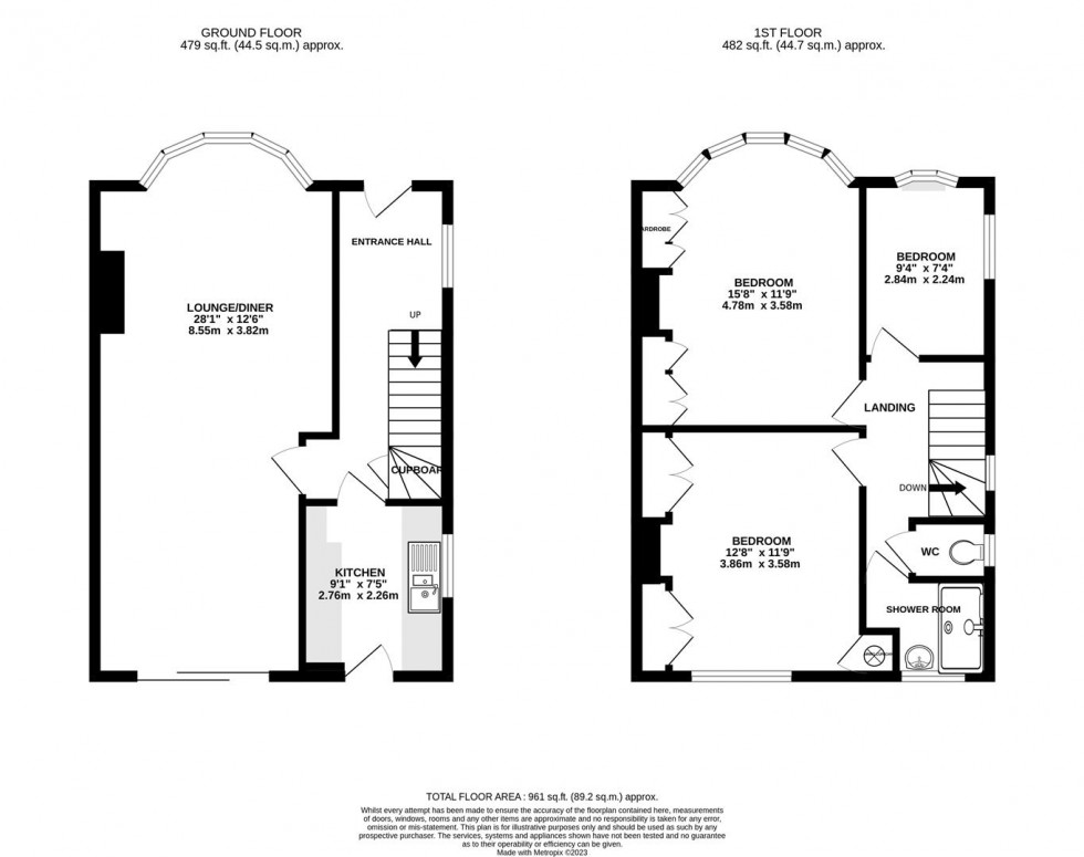 Floorplan for Heath Road, Hounslow