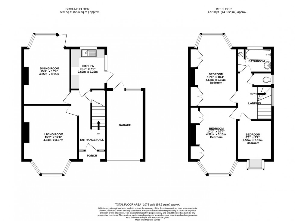 Floorplan for Cypress Avenue, Whitton