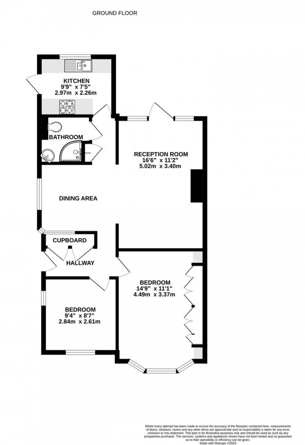 Floorplan for Hospital Bridge Road, Whitton