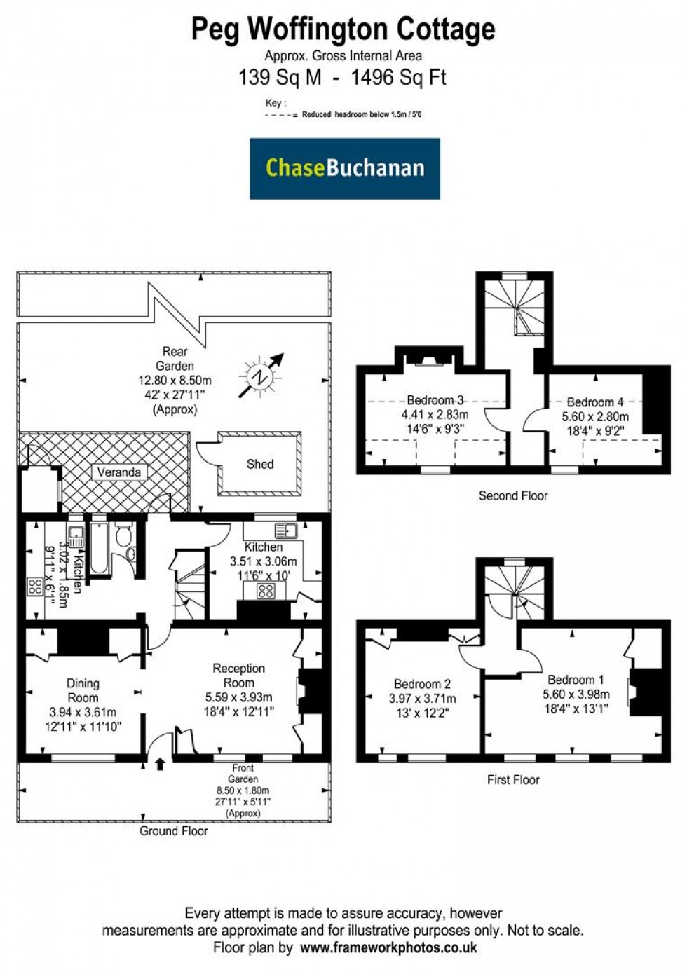 Floorplan for High Street, Teddington