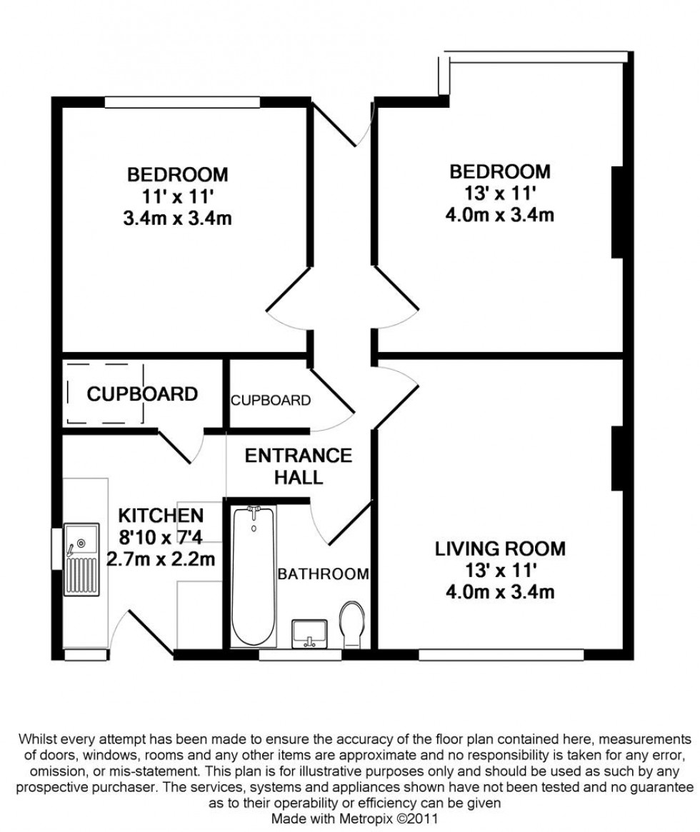 Floorplan for Chertsey Road, Whitton