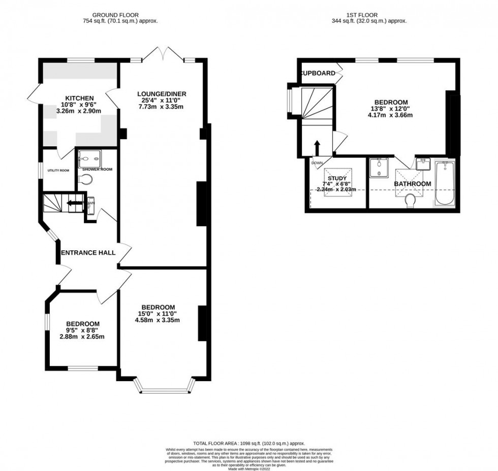 Floorplan for Woodlawn Crescent, Whitton