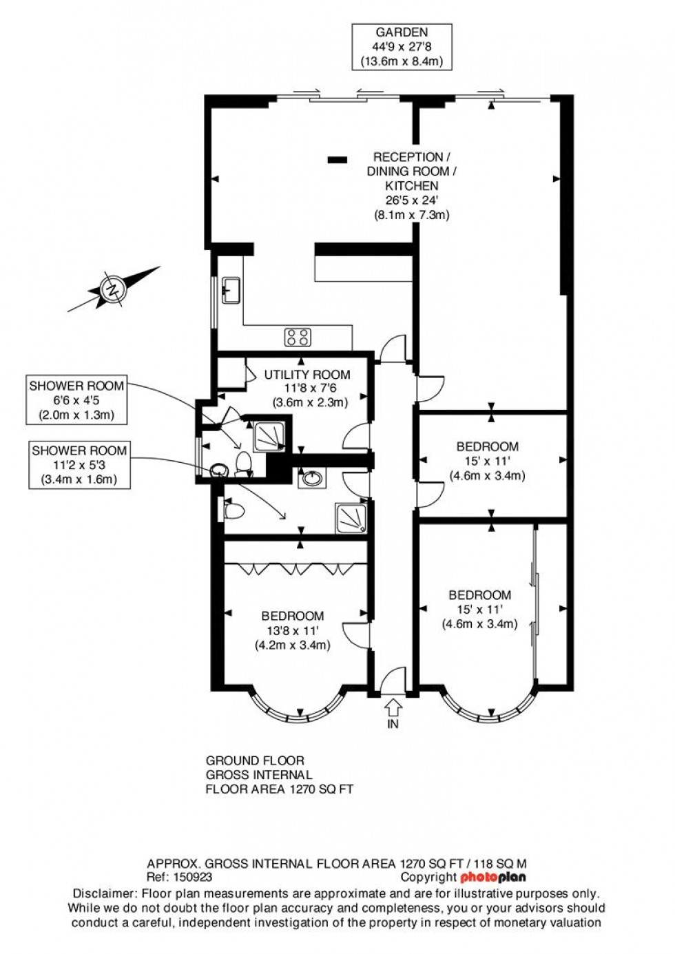 Floorplan for Townsend Road, Ashford