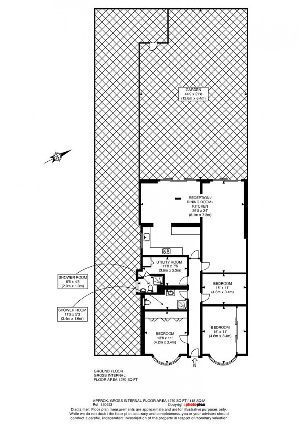 Floorplan for Townsend Road, Ashford