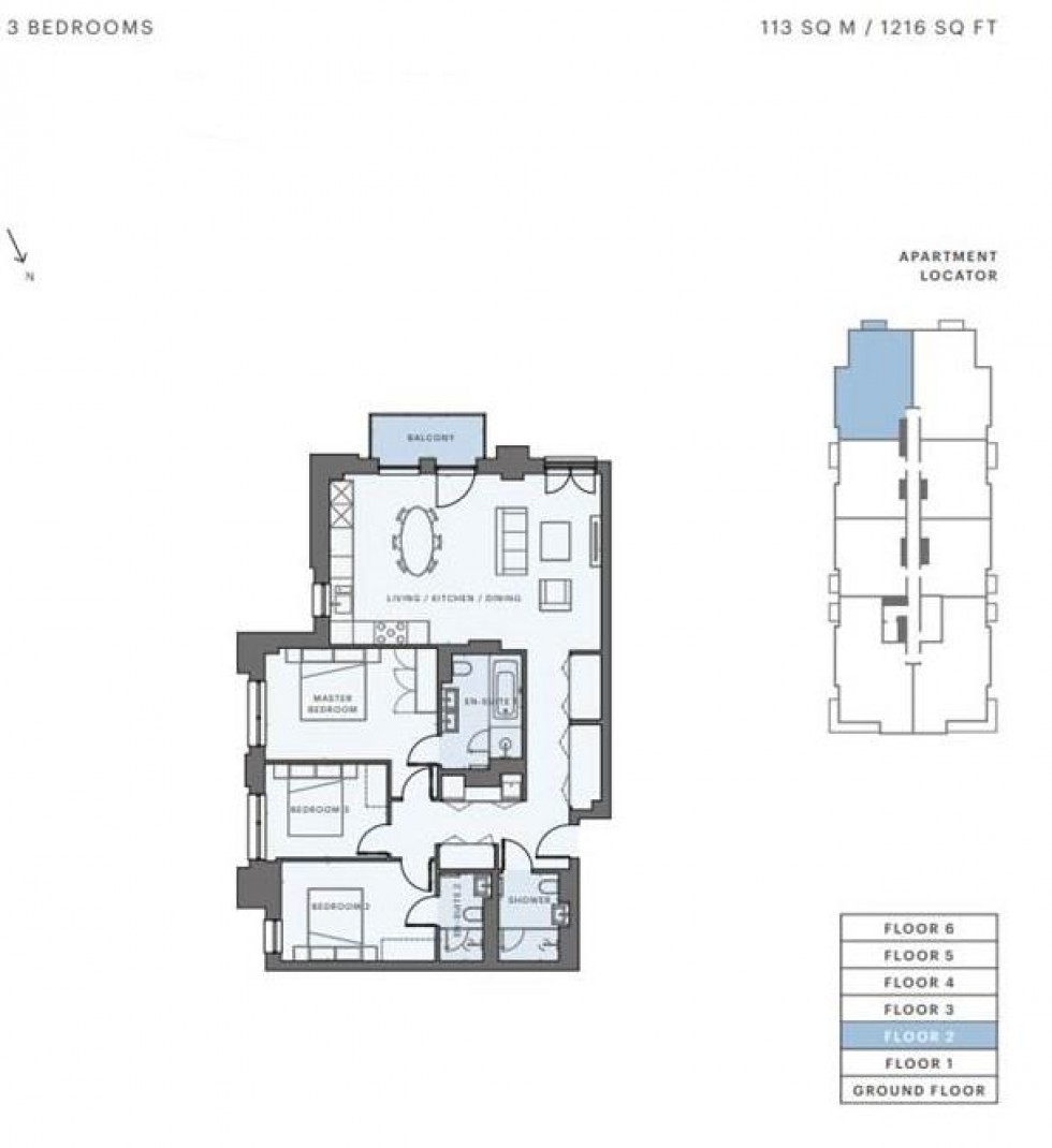 Floorplan for Haymarket House, Teddington