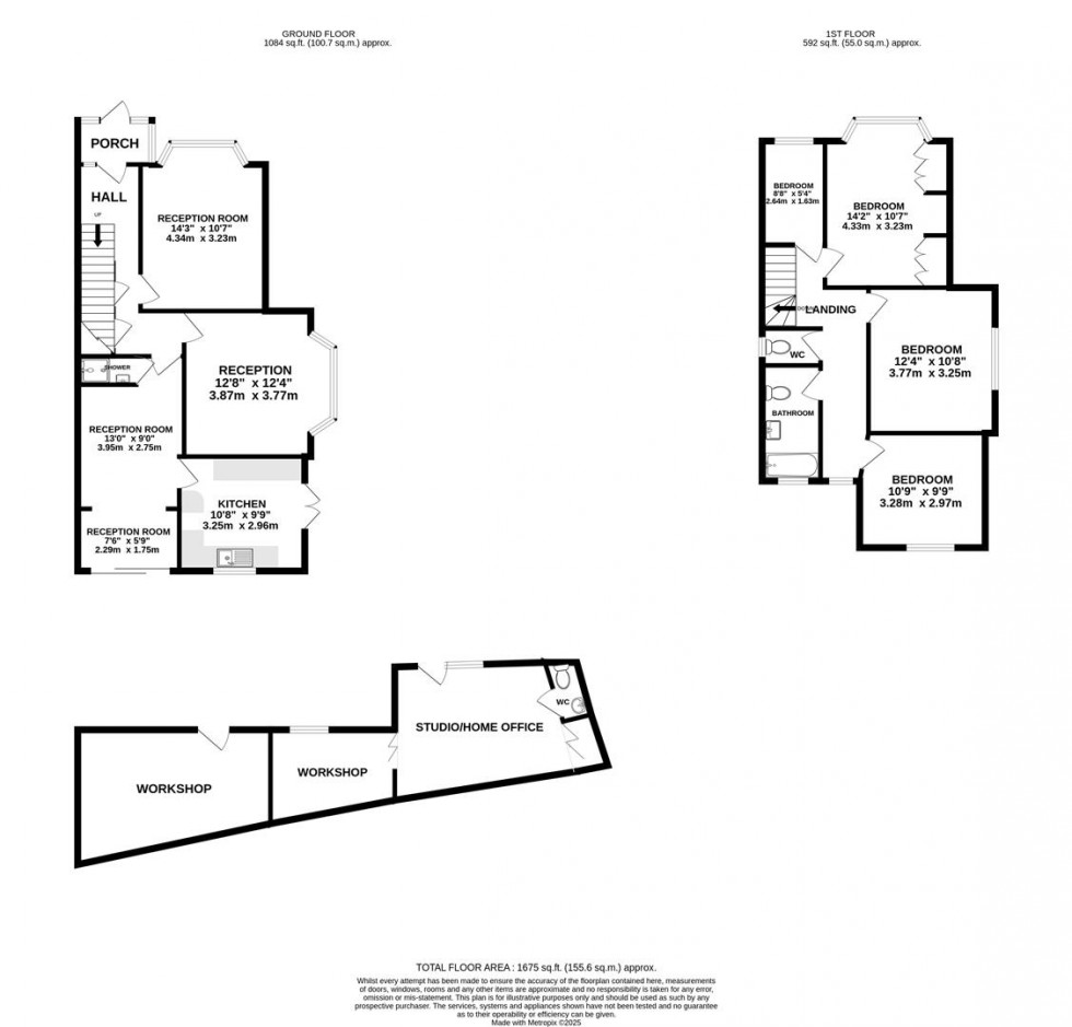 Floorplan for Hounslow Avenue, Hounslow