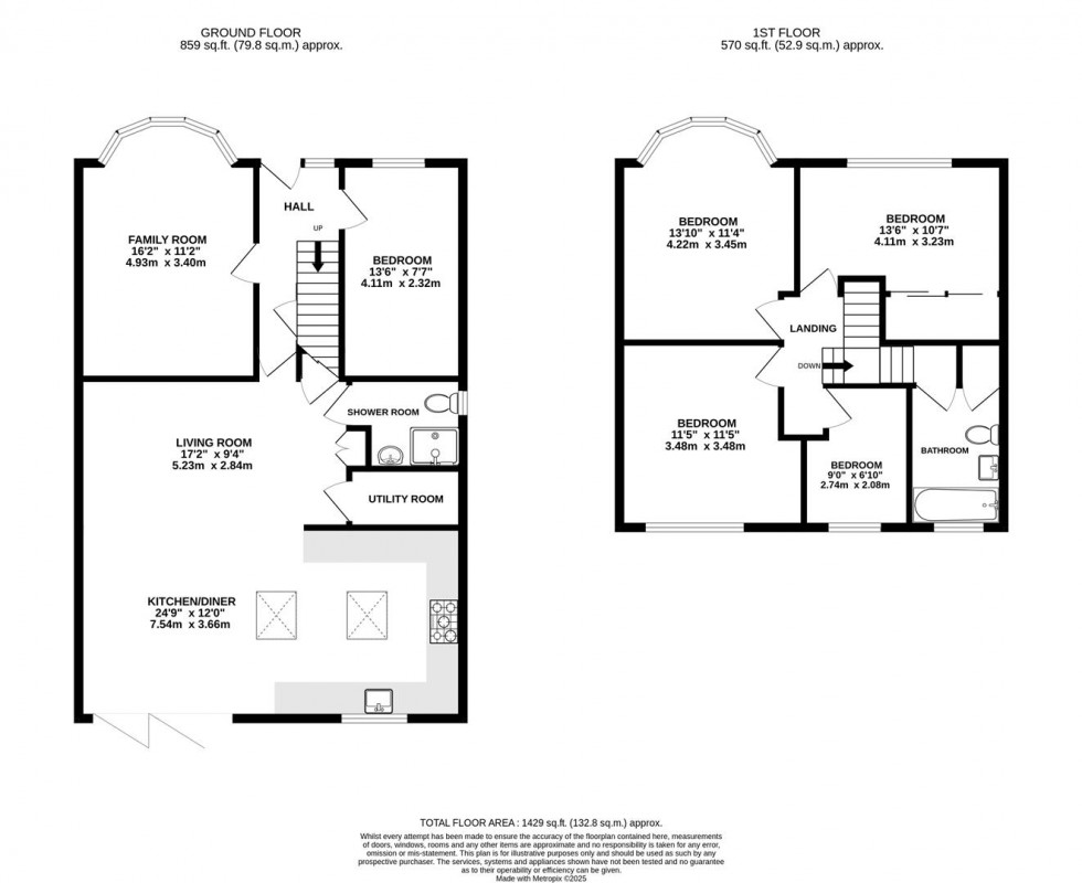Floorplan for St. Stephens Road, Hounslow