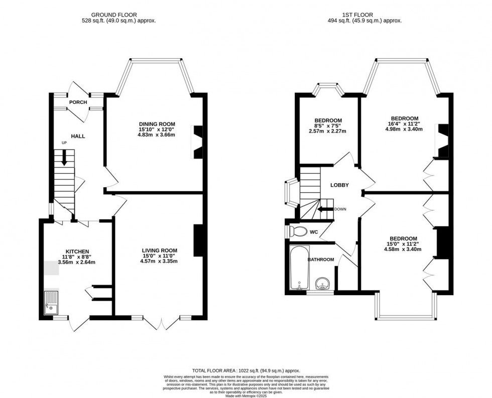 Floorplan for Pauline Crescent, Whitton