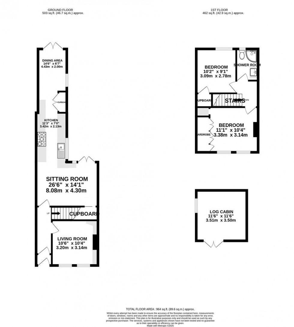 Floorplan for Hounslow Road, Whitton