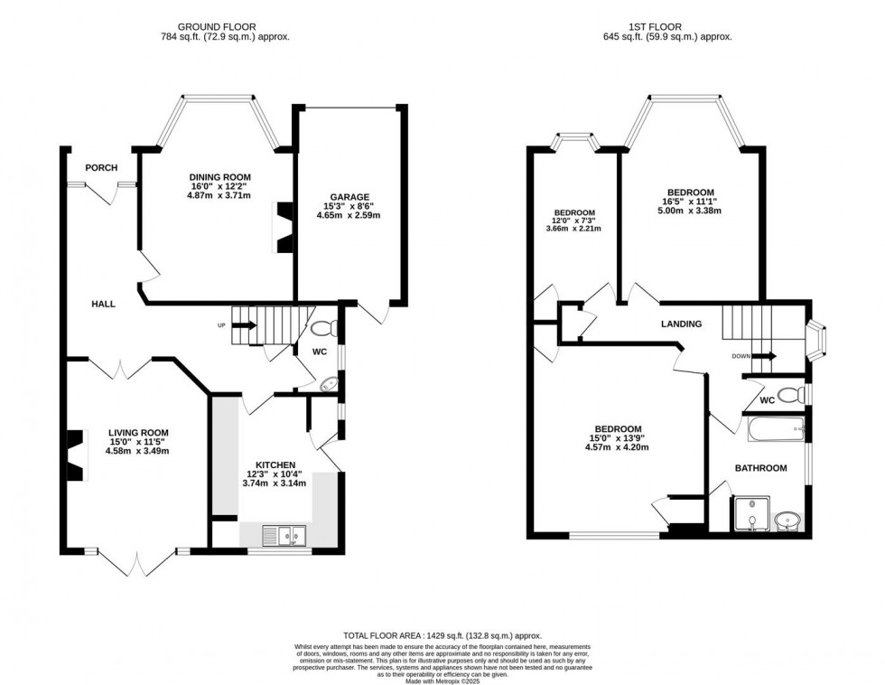 Floorplan for Bryanston Avenue, Whitton