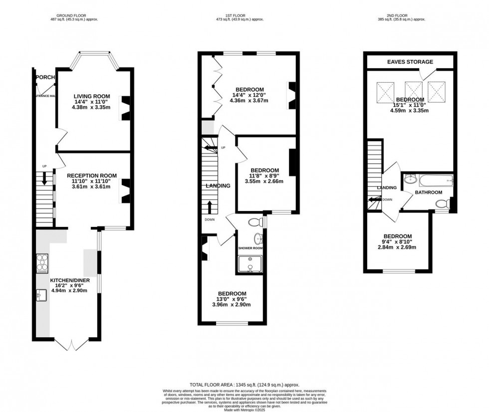 Floorplan for Park Road, Hounslow