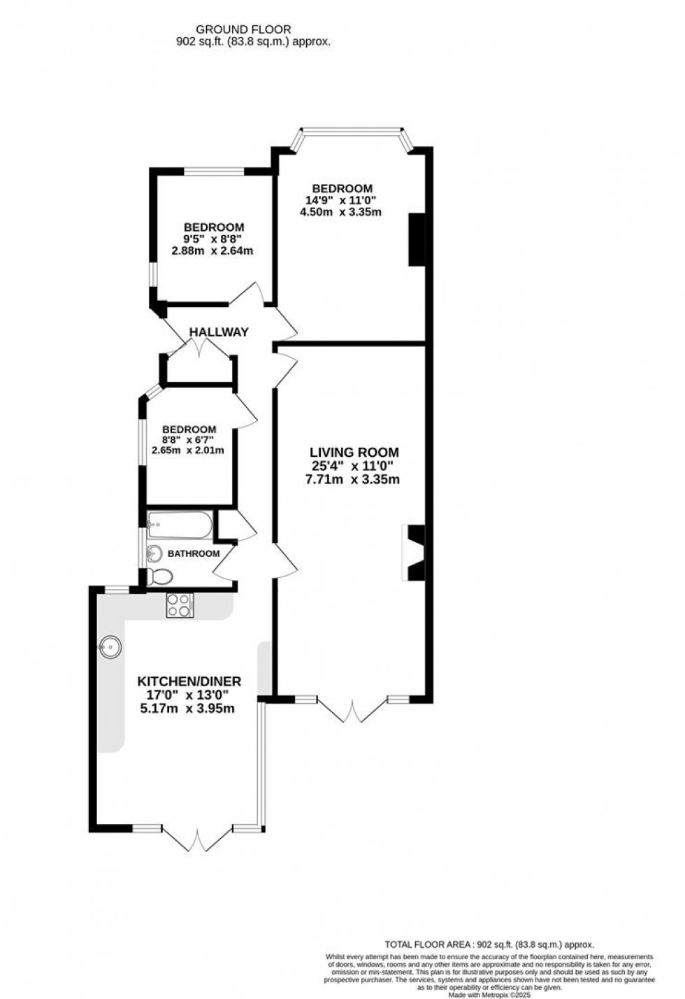 Floorplan for Woodlawn Crescent, Whitton