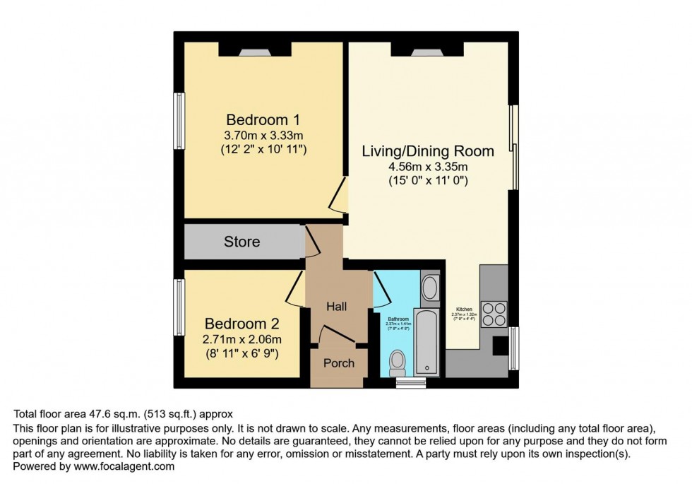Floorplan for Wellington Gardens, Twickenam
