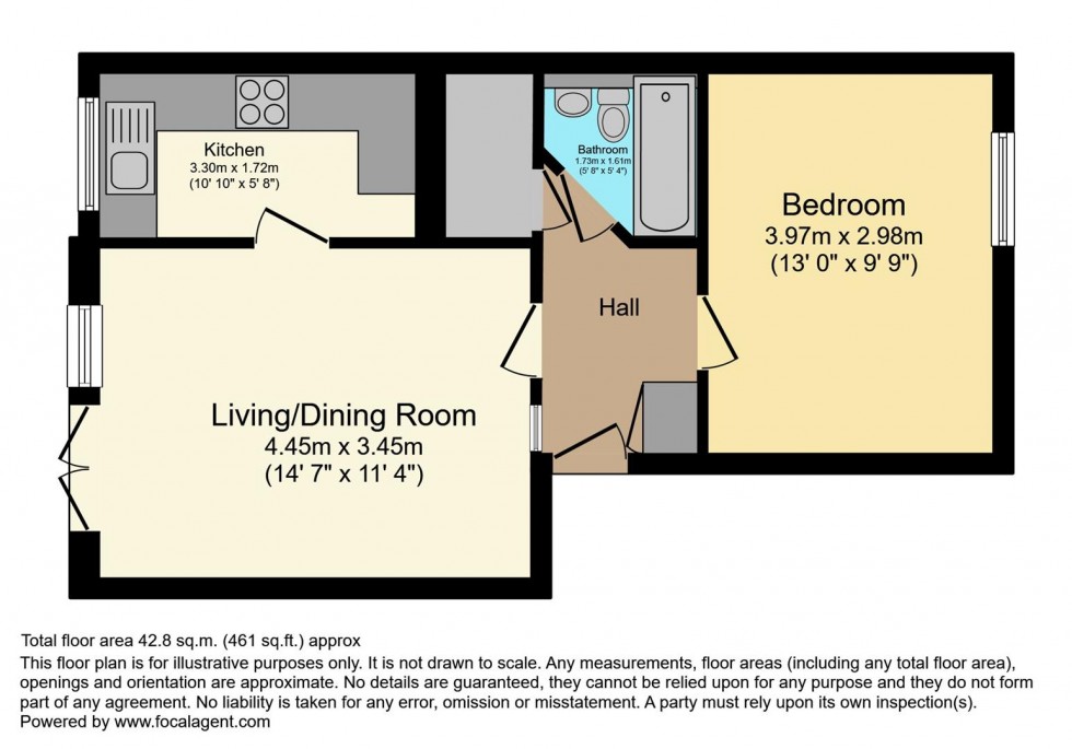 Floorplan for Queens Road