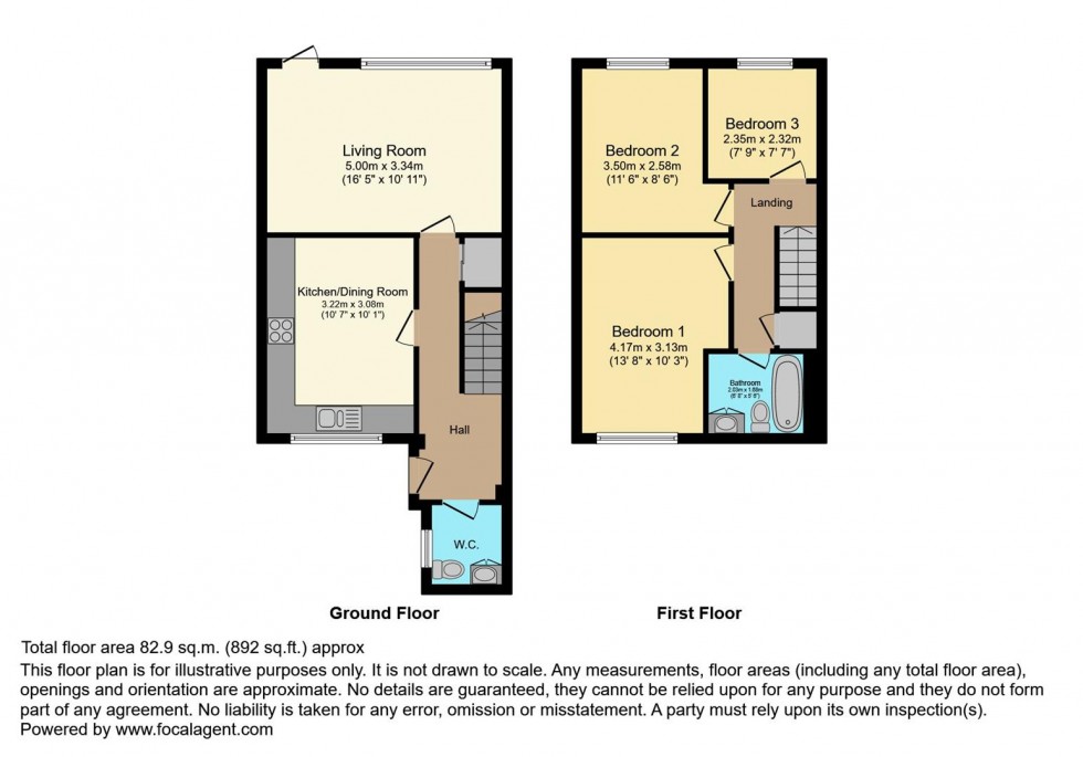 Floorplan for Stourton Avenue, Feltham