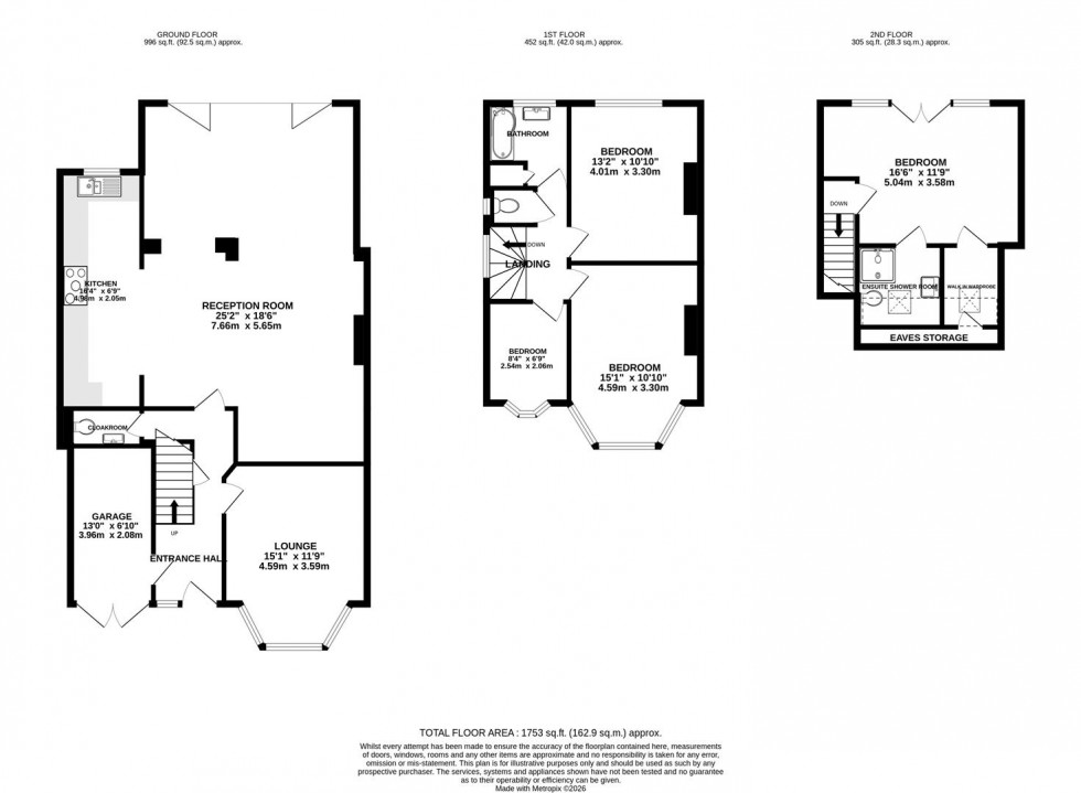 Floorplan for Constance Road, Whitton