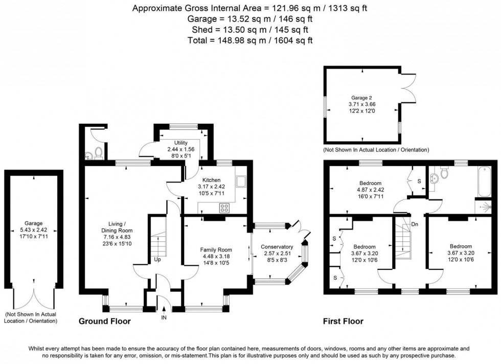 Floorplan for Hounslow Road, Whitton
