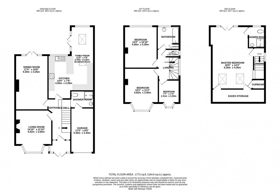 Floorplan for Percy Road, Whitton