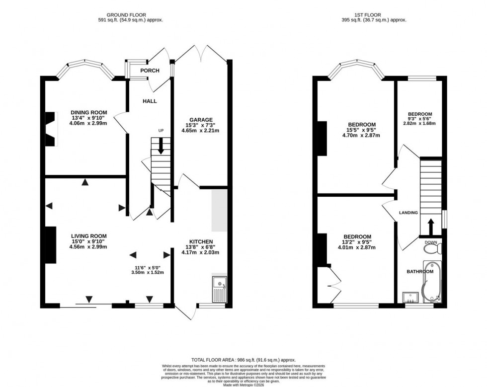 Floorplan for Lyndhurst Avenue, Whitton